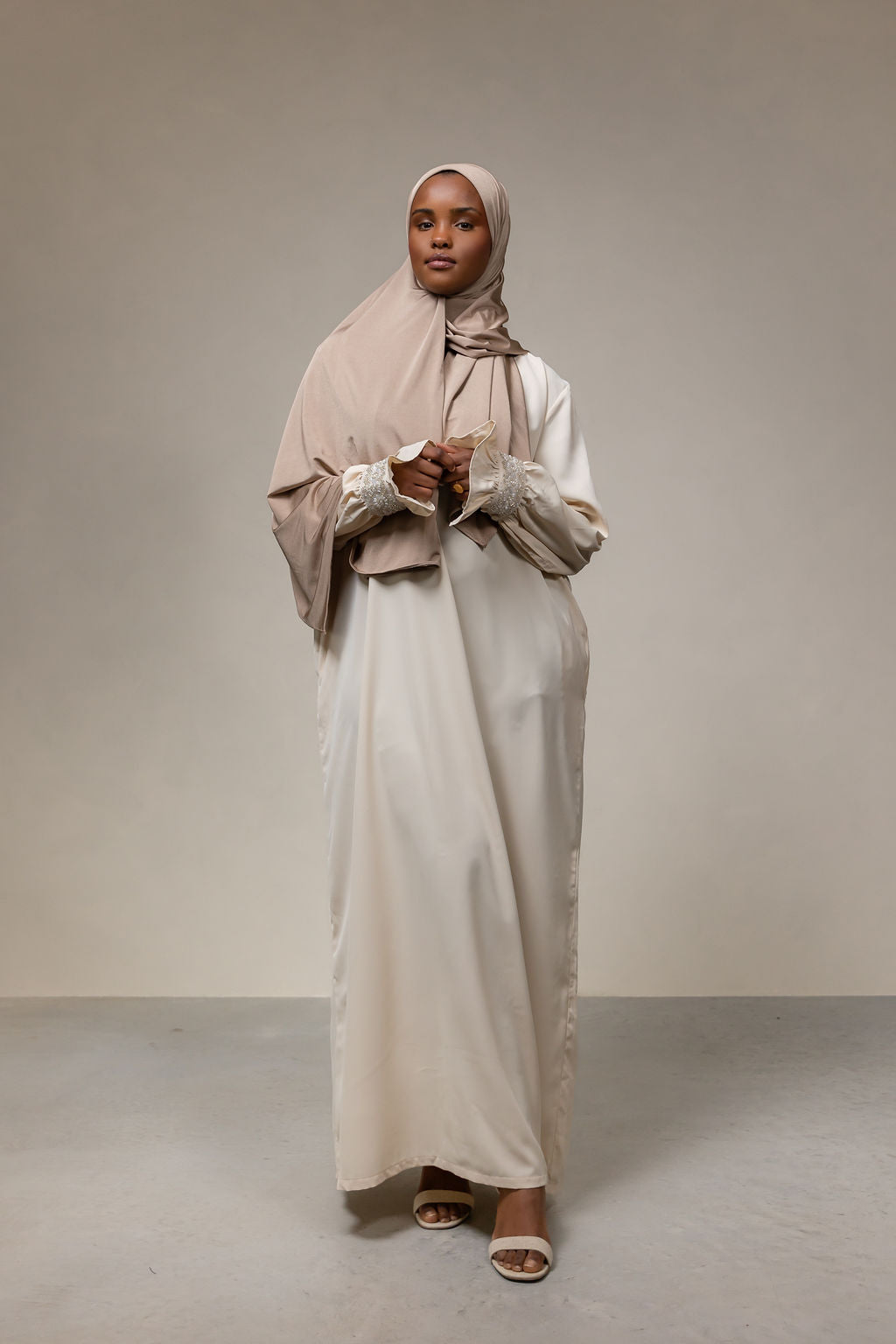 Elegant Yasmin - gebroken wit