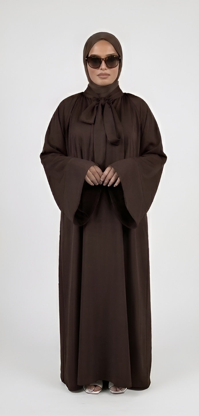 Dark brown dress
