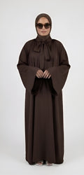 Dark brown dress