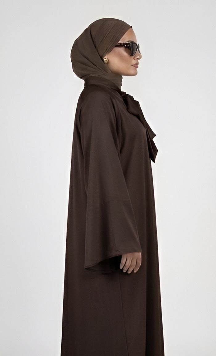 Dark brown dress