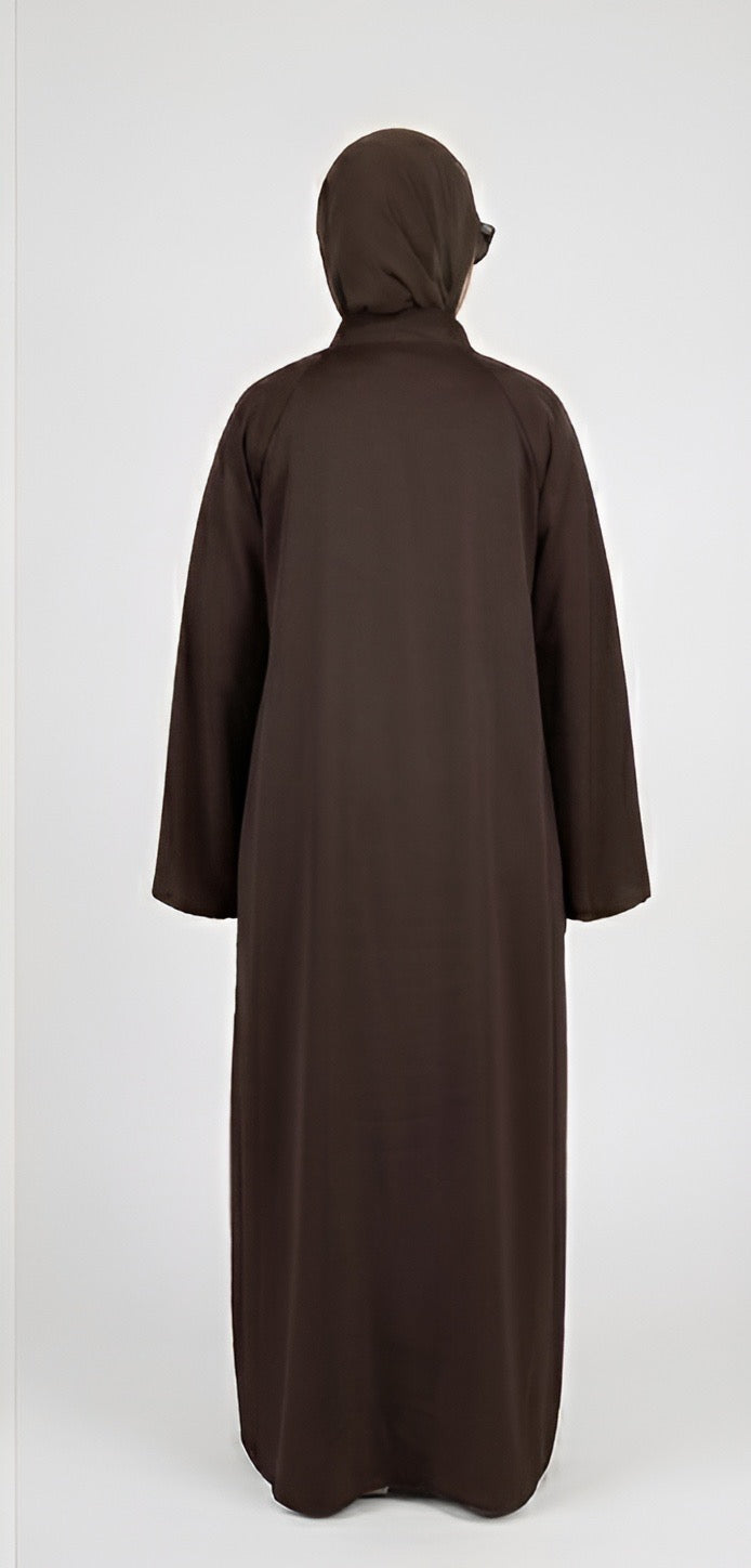 Dark brown dress