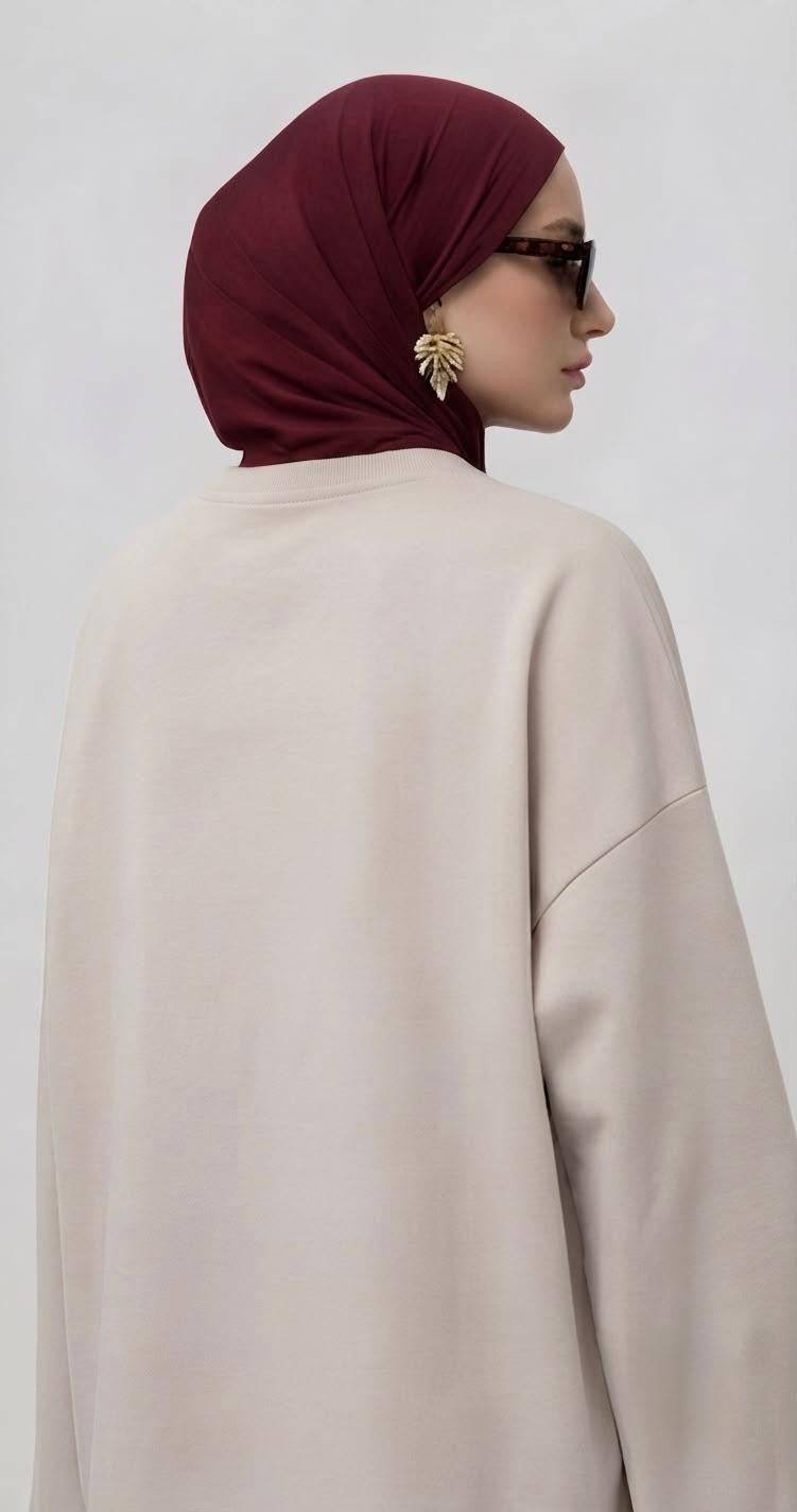 Nissa oversized shirt katoen