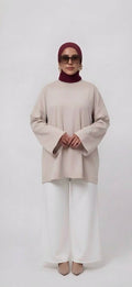 Nissa oversized shirt katoen