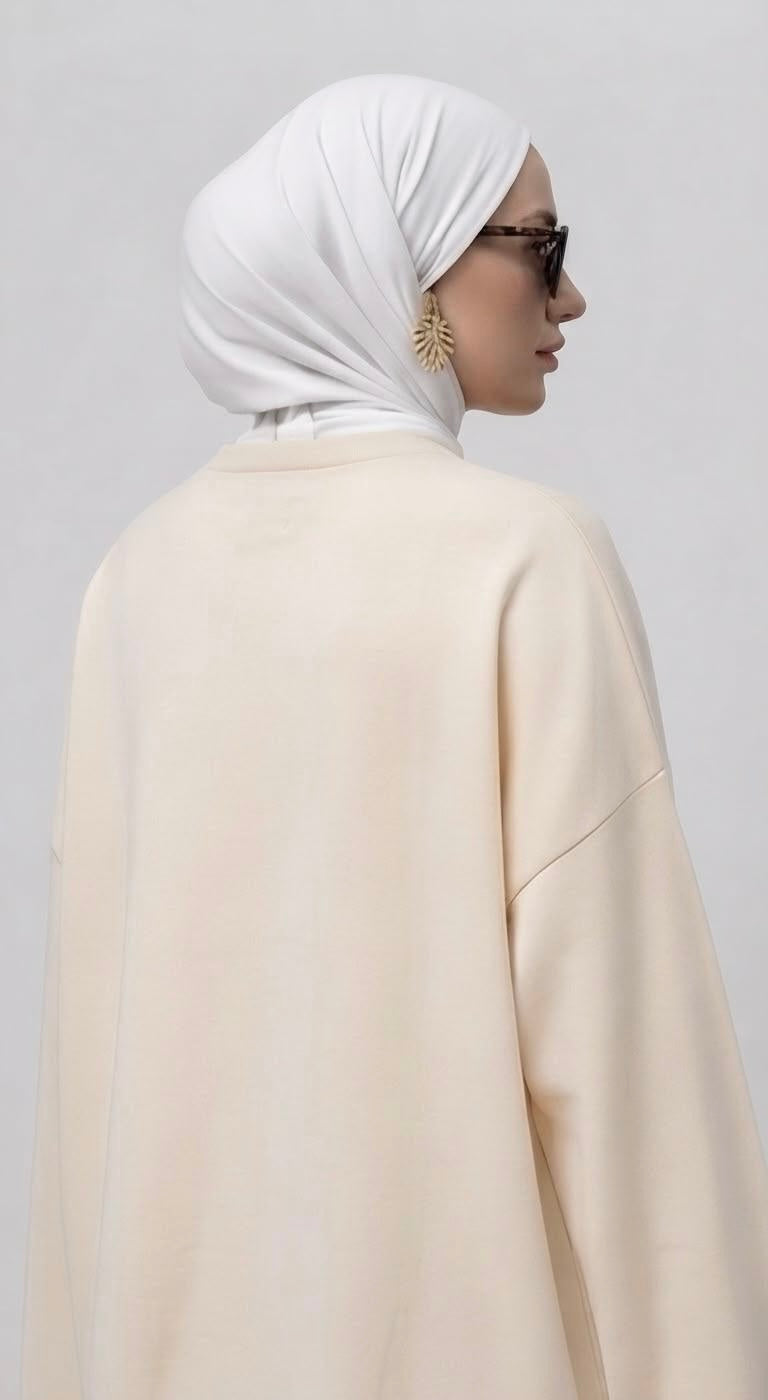 Nissa oversized shirt katoen