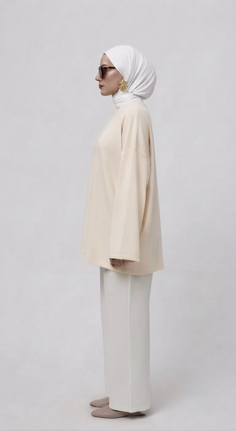 Nissa oversized shirt katoen