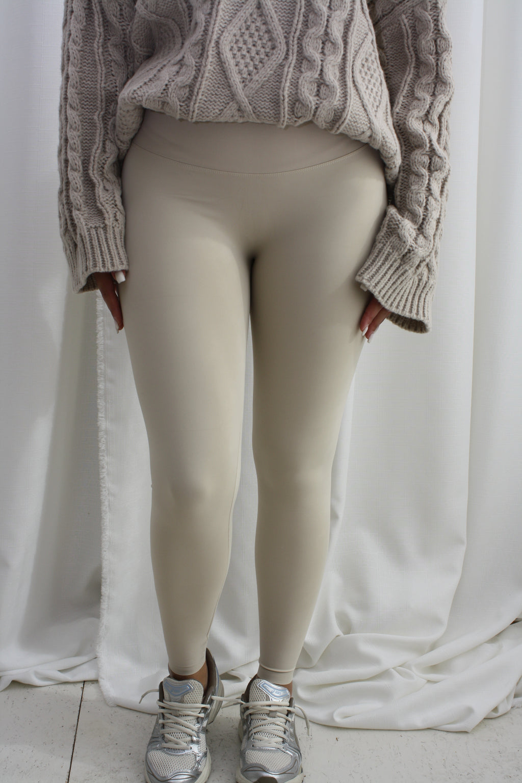 Jersey Legging- beige