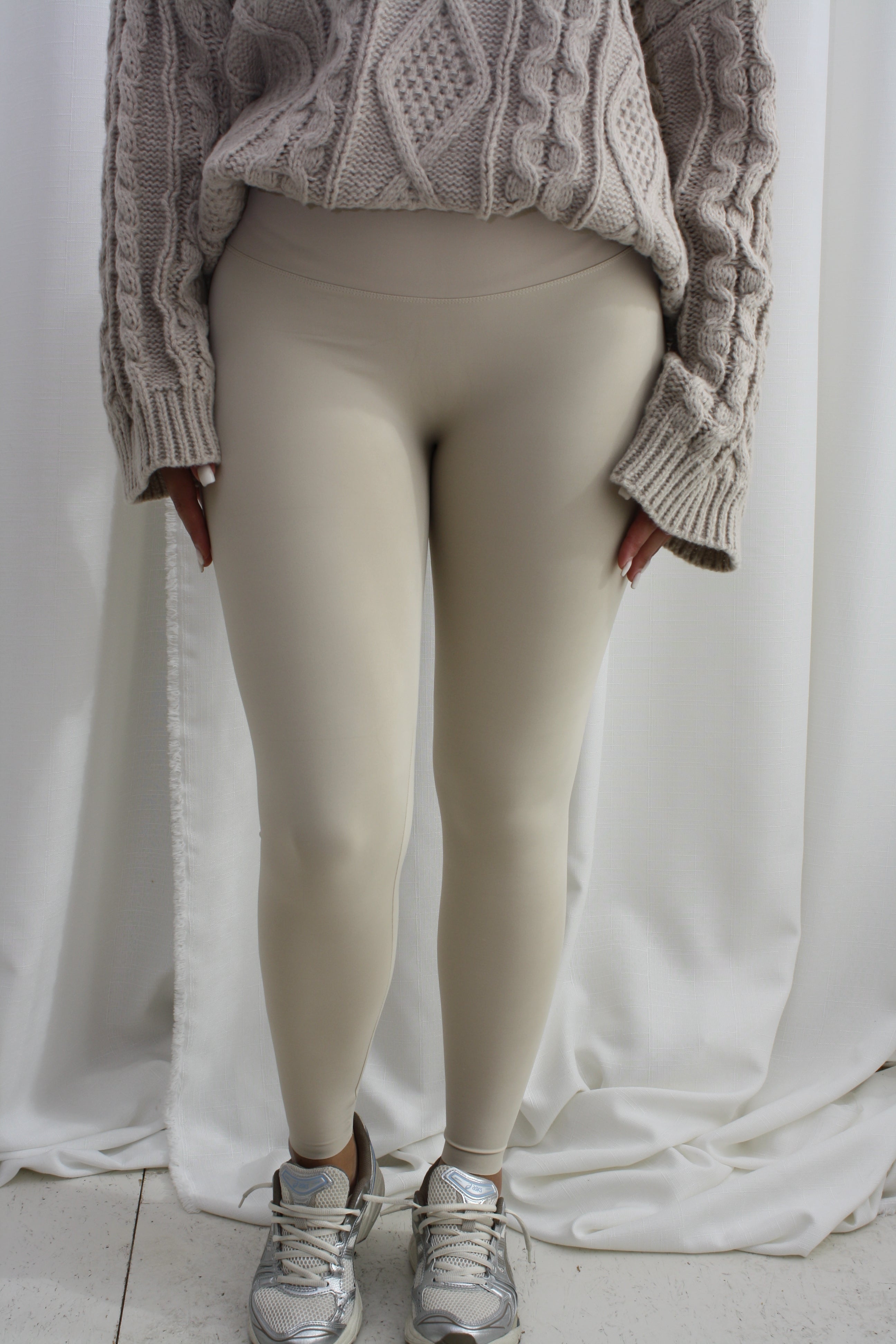 Jersey Legging- beige