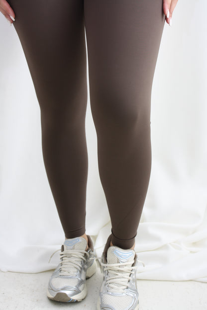 Jersey legging - bruin