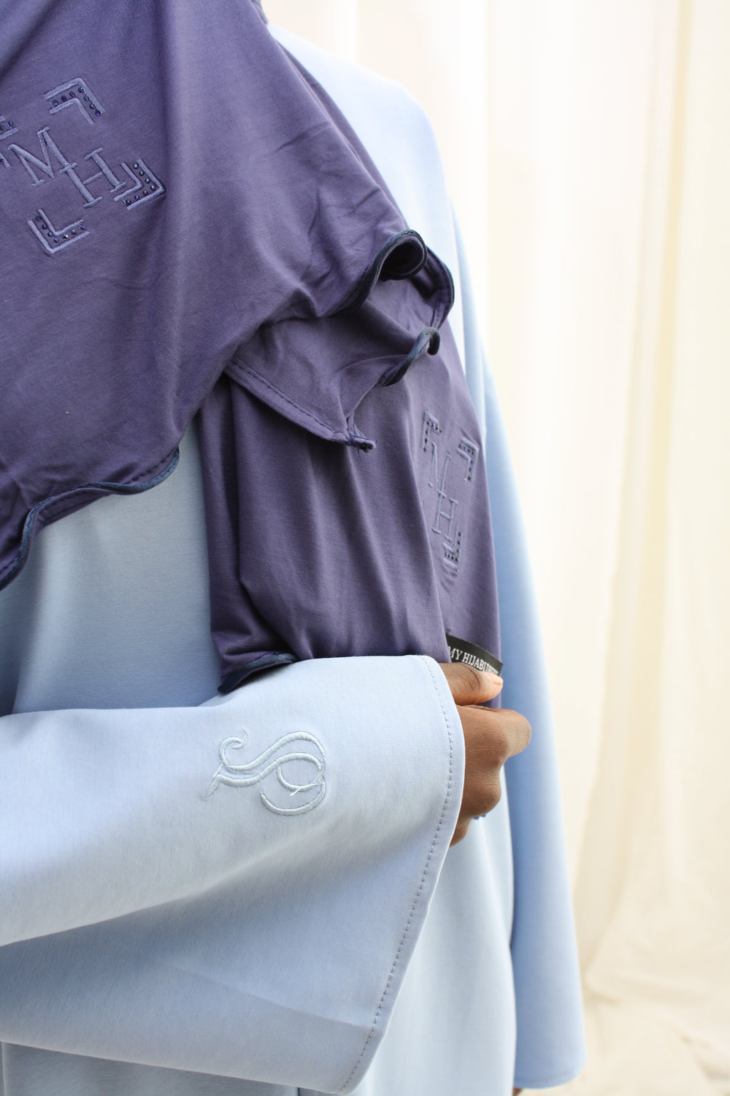 Jersey dress- light blue