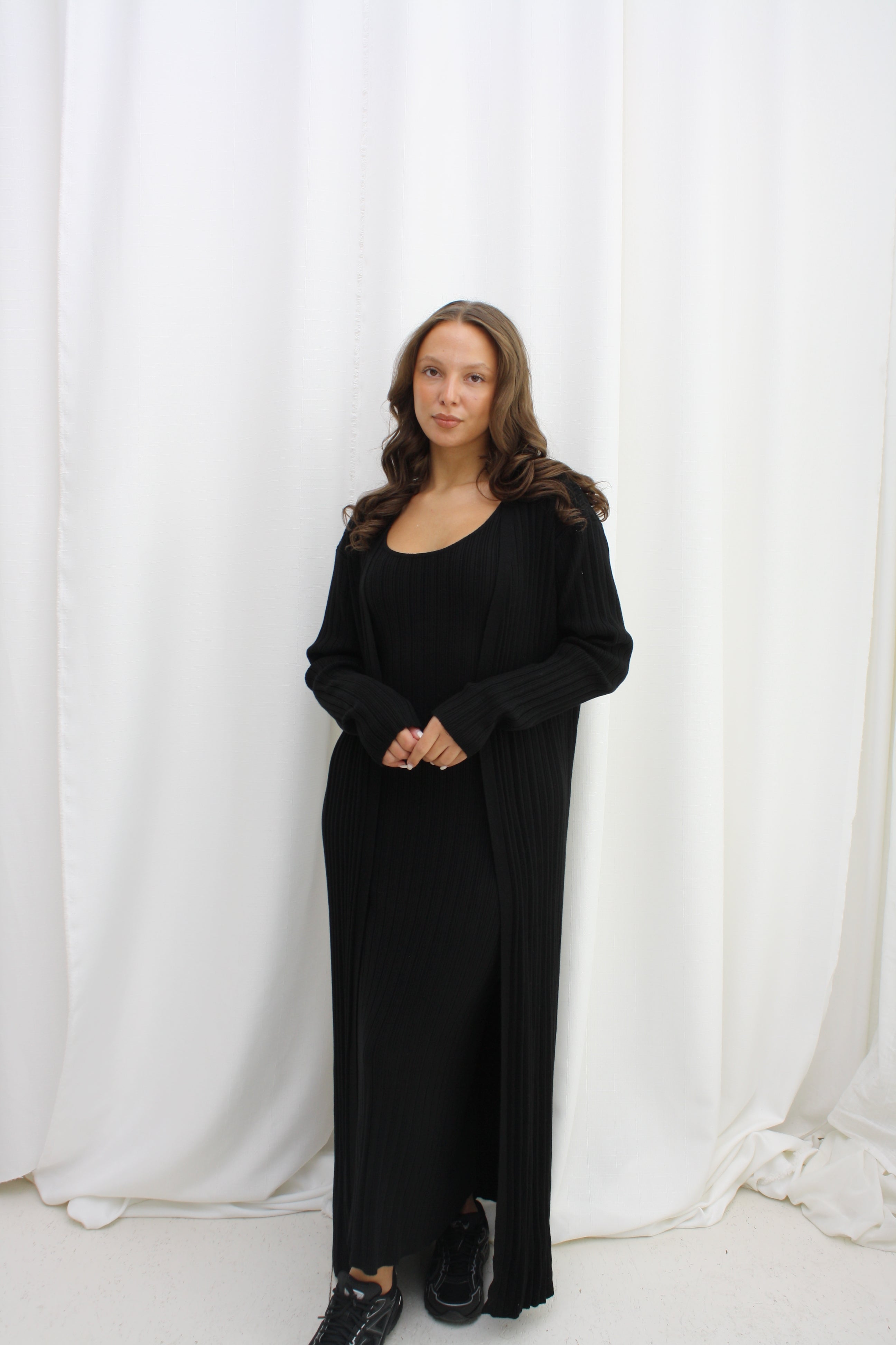 Jurk twinset - black