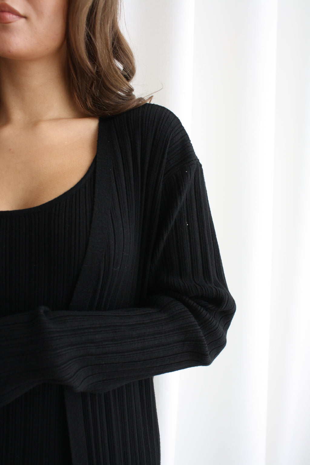 Jurk twinset - black