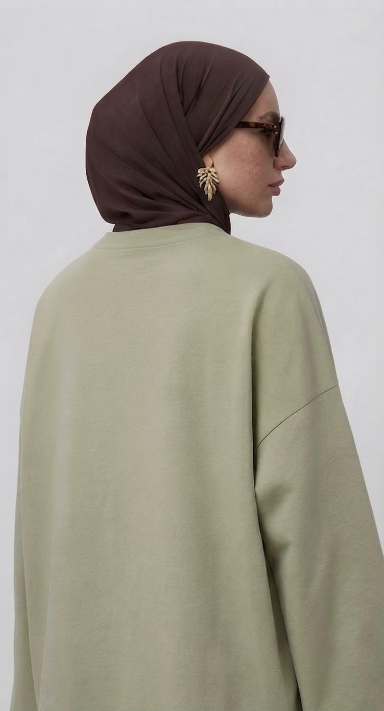 Nissa oversized shirt katoen