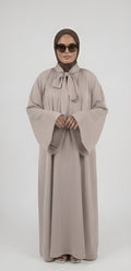 Light taupe dress