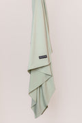 Silk jersey scarf - light matcha