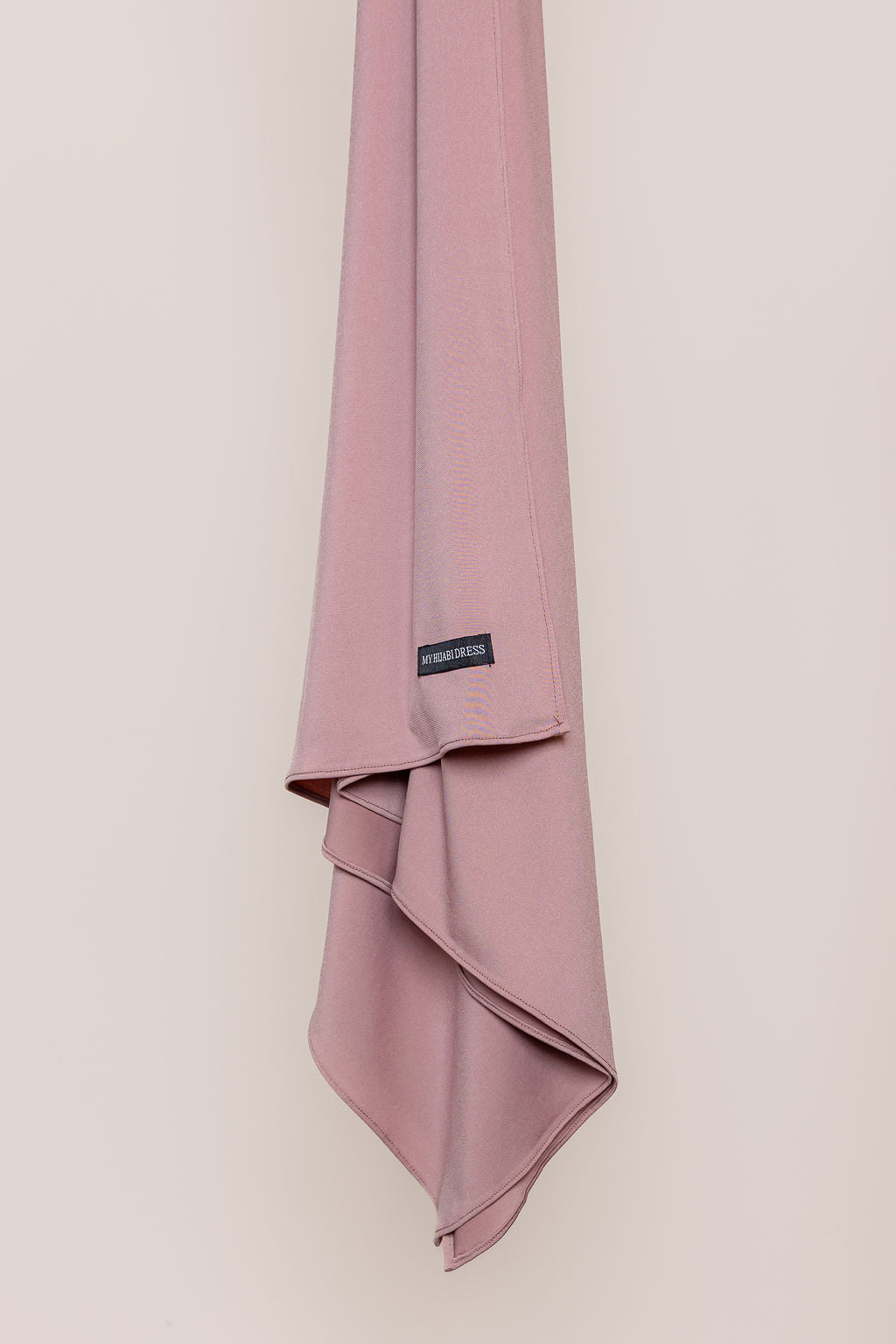 Silk jersey scarf - rose pink