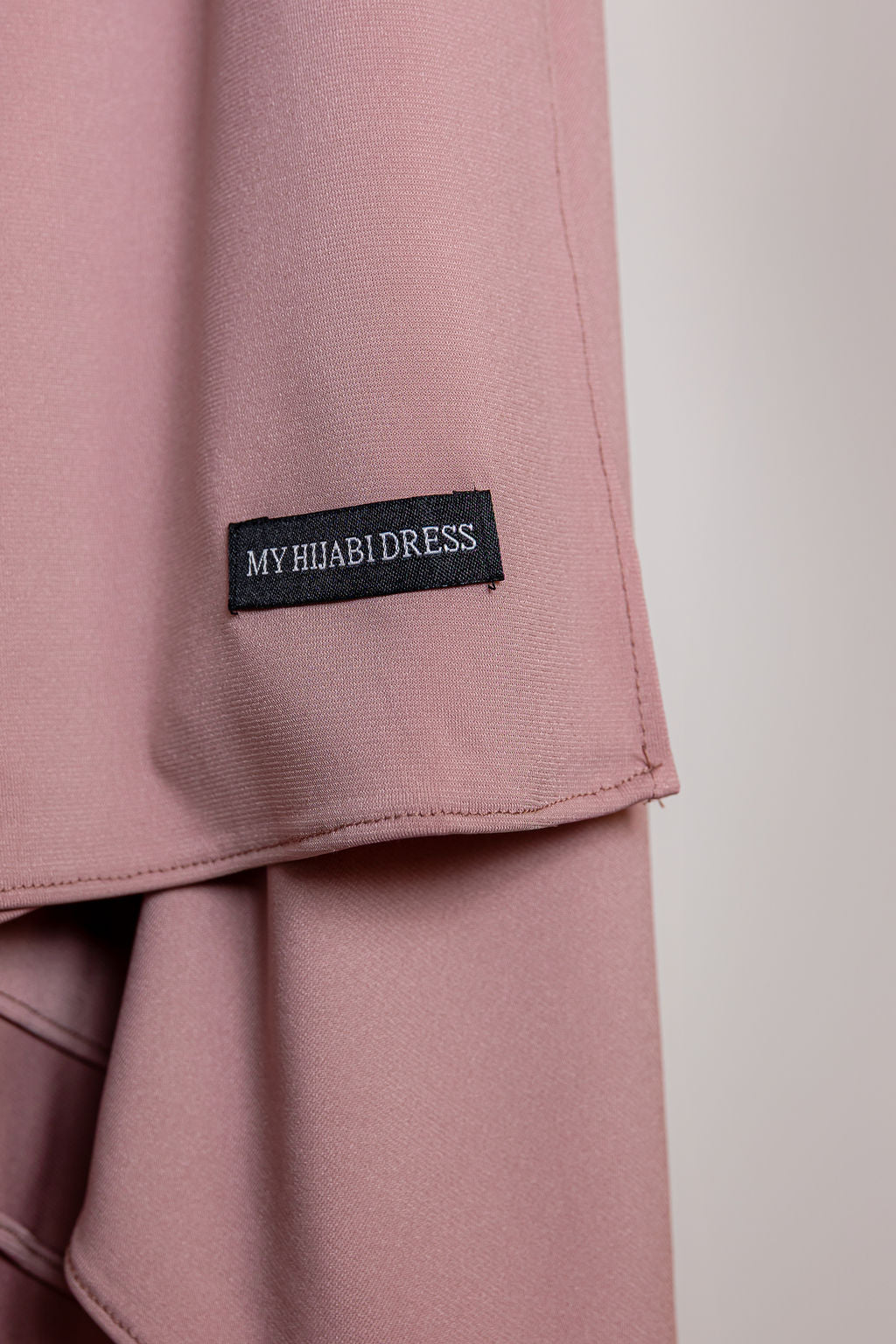 Silk jersey scarf - rose pink