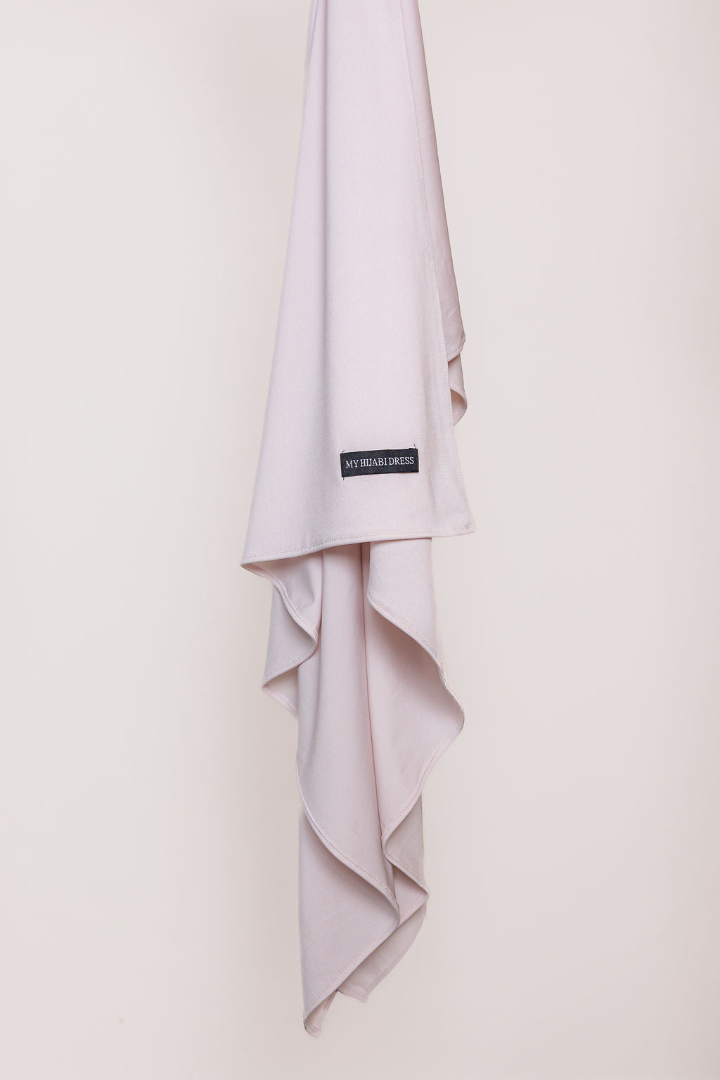 Silk jersey scarf - baby pink