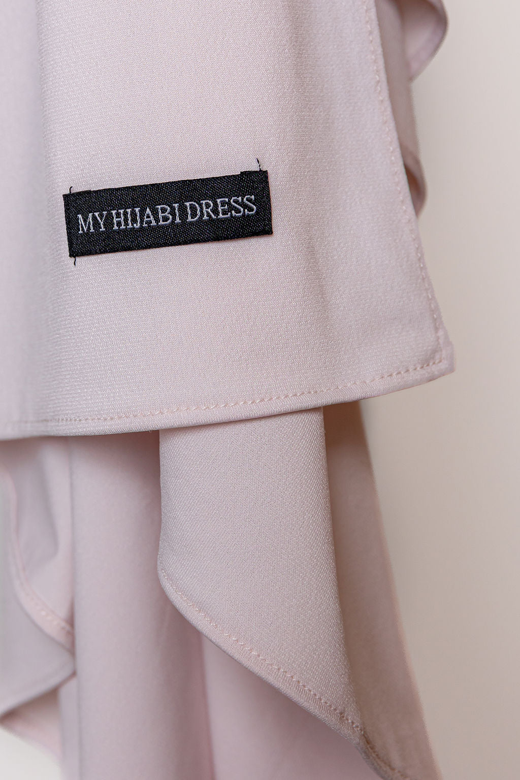 Silk jersey scarf - baby pink