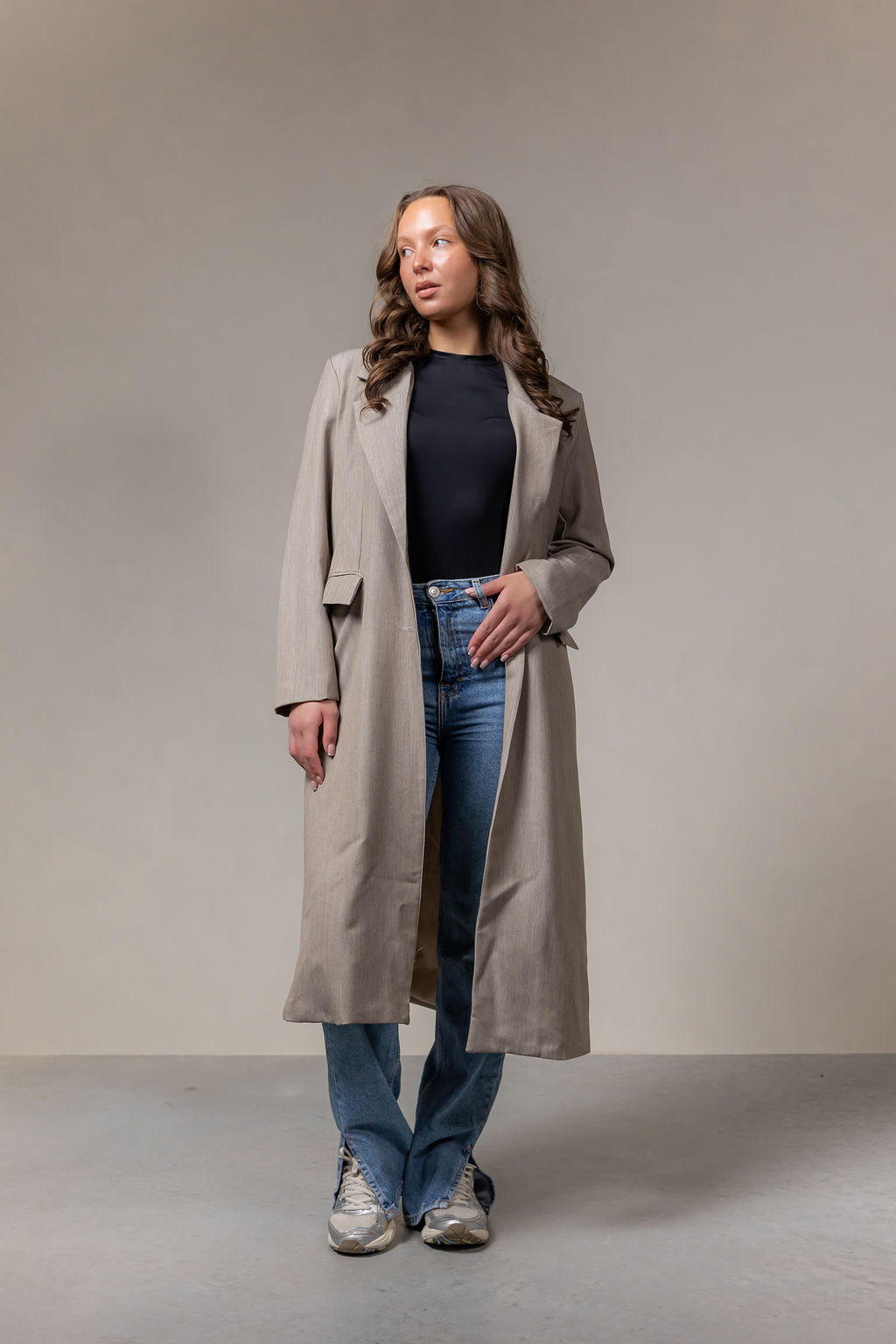 Trenchcoat- taupe