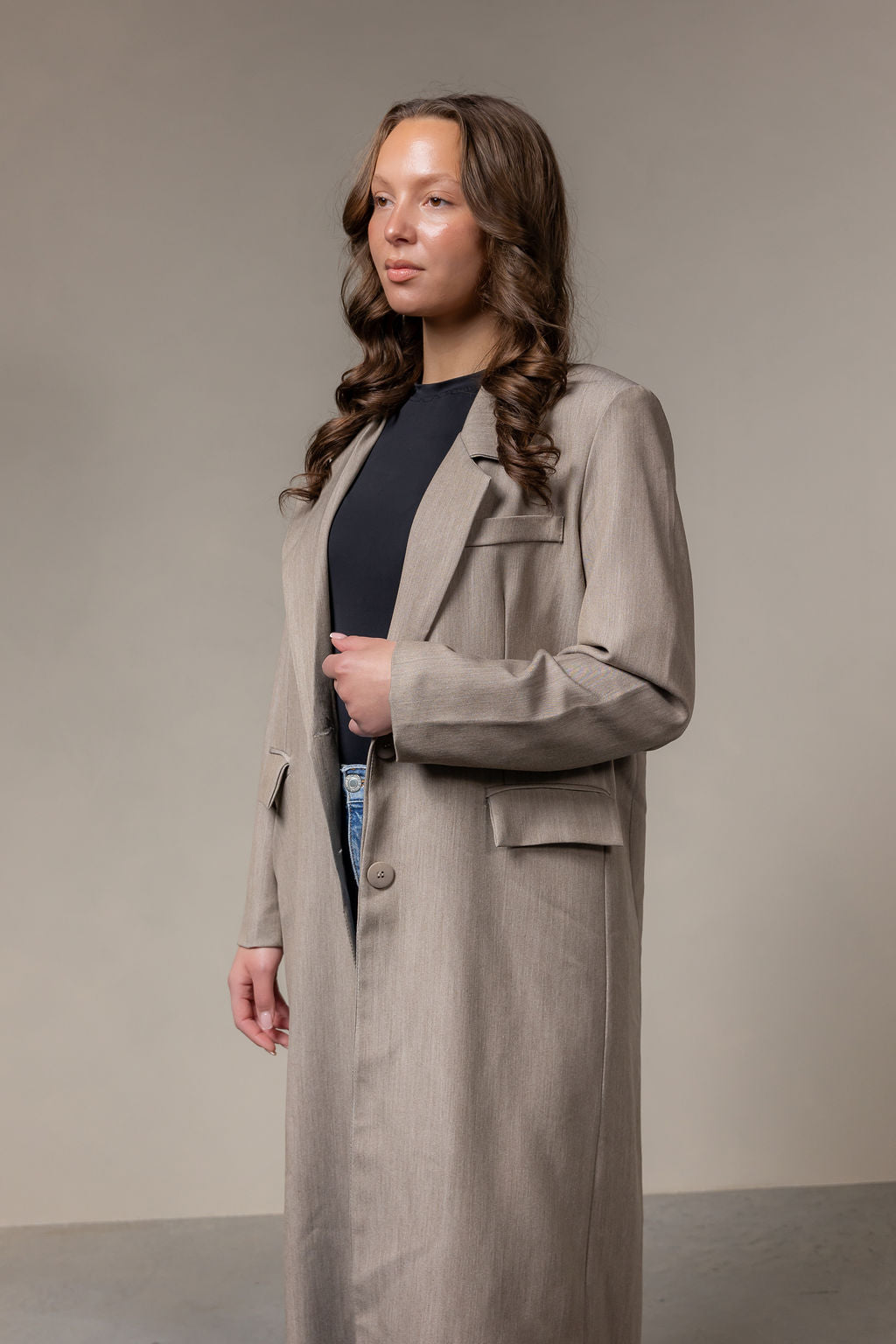 Trenchcoat- taupe