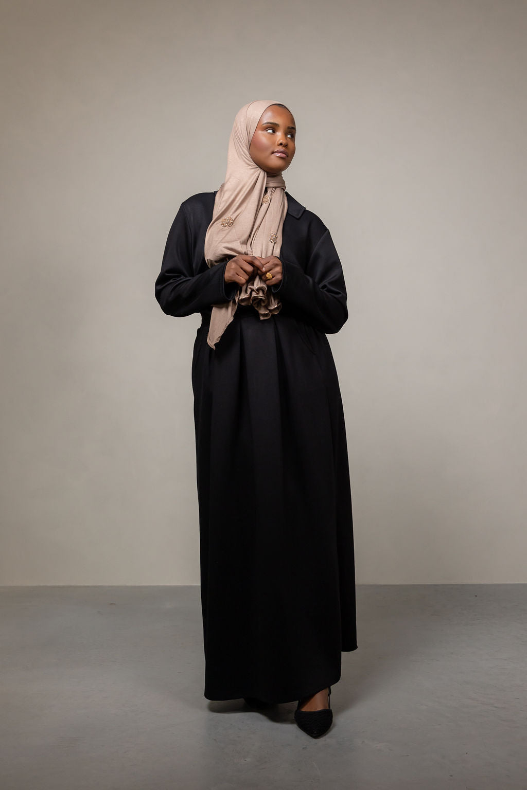 Twinset classic rok - black