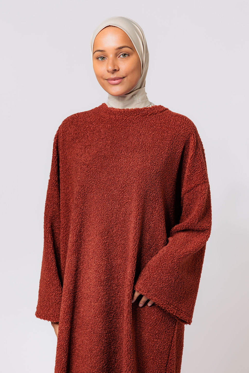 MH Teddy warm pumpkin dress