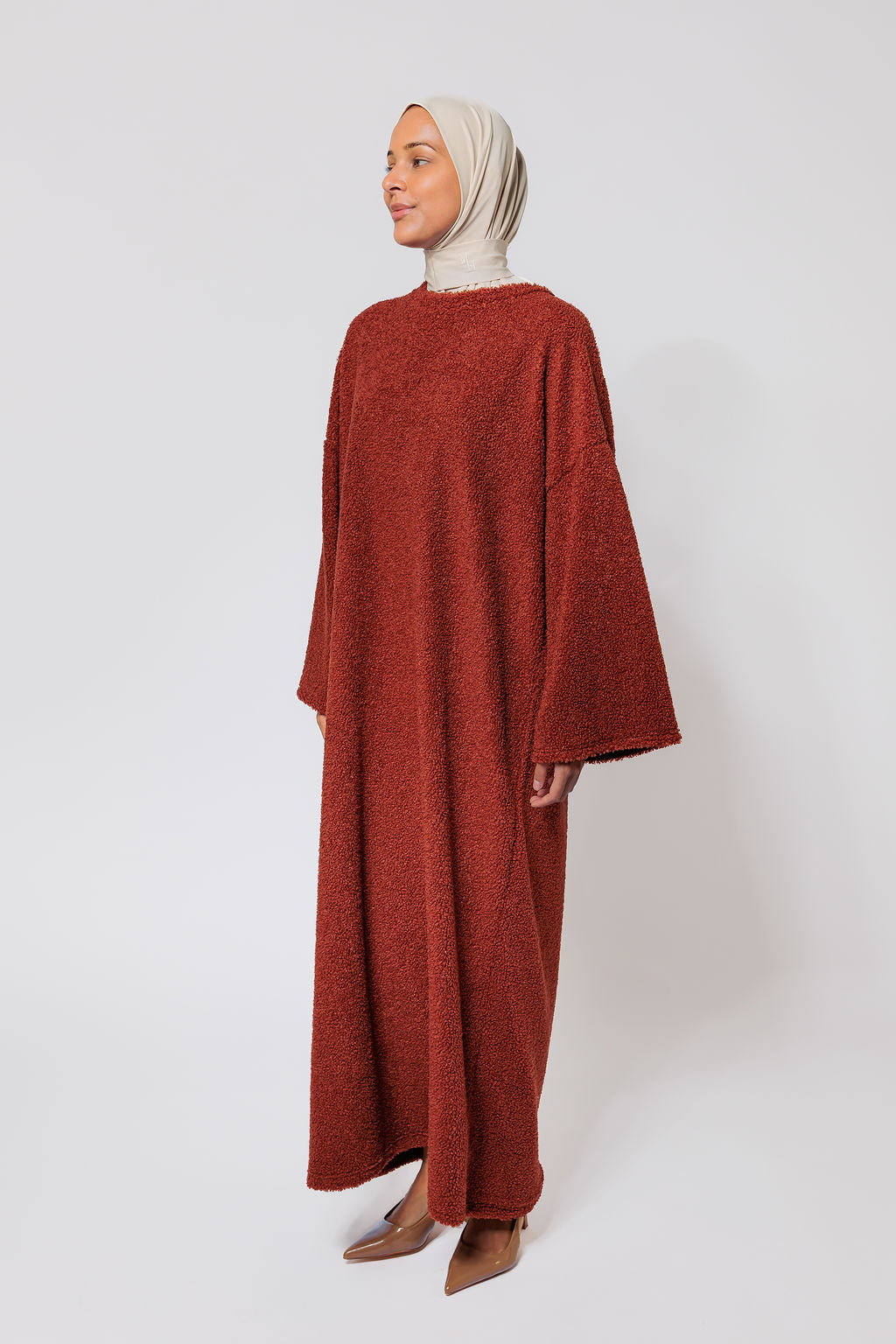 MH Teddy warm pumpkin dress