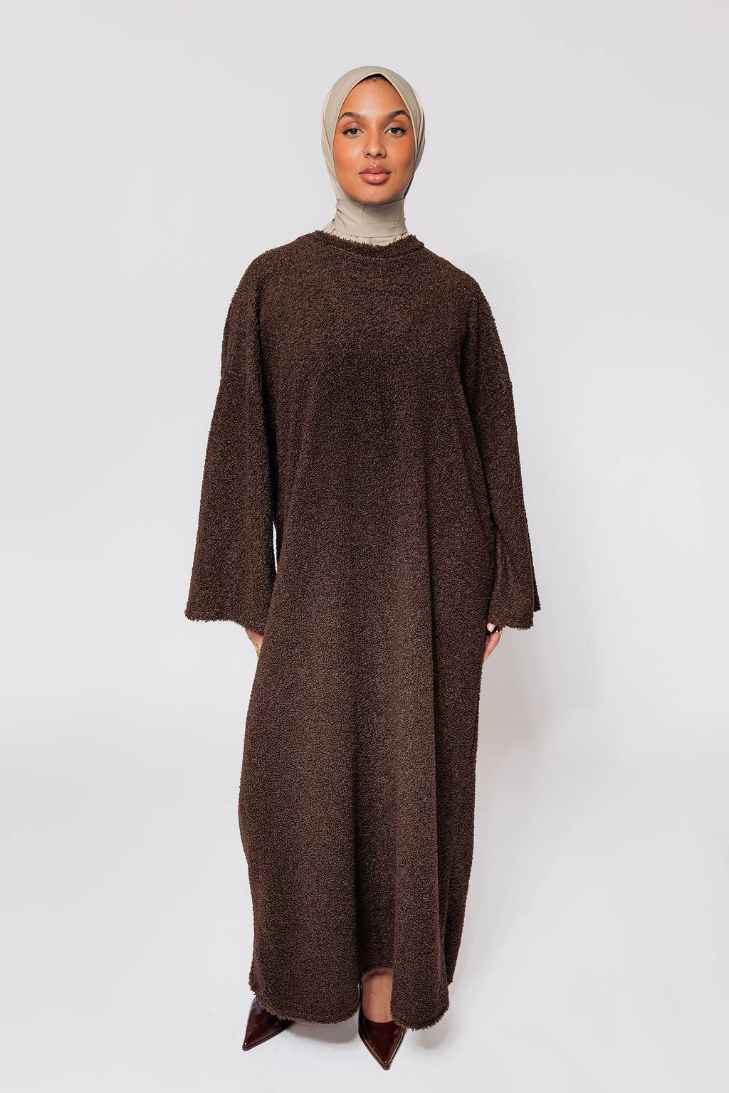 MH Teddy chocolate brown dress