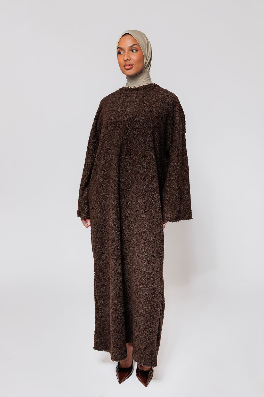 MH Teddy chocolate brown dress