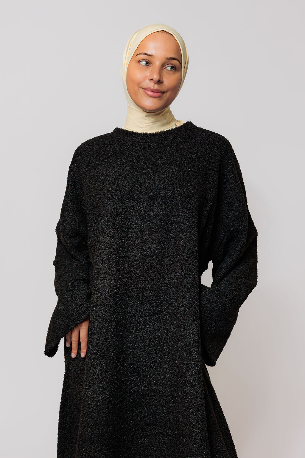 MH Teddy black dress