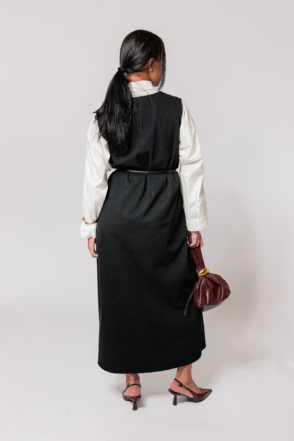 MH Casual denim set black/white