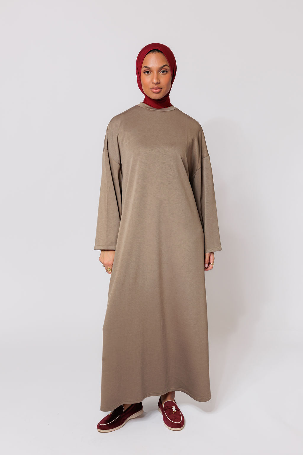 MH Jersey set dress - kaki