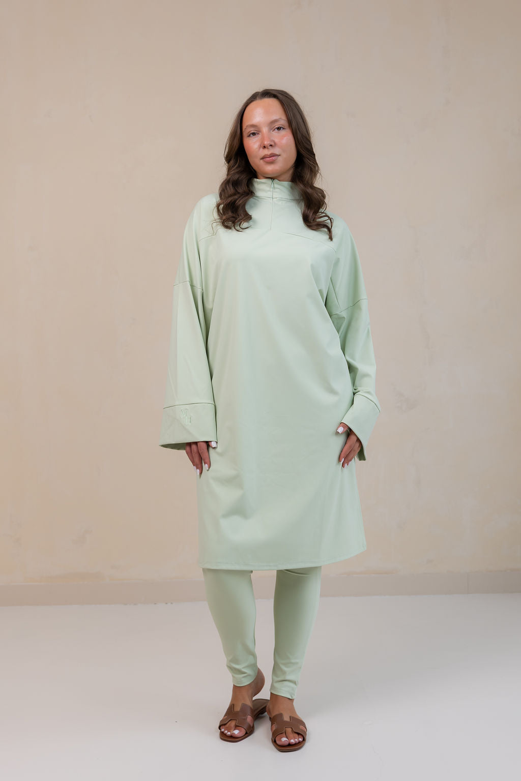 Émere burkini matcha green