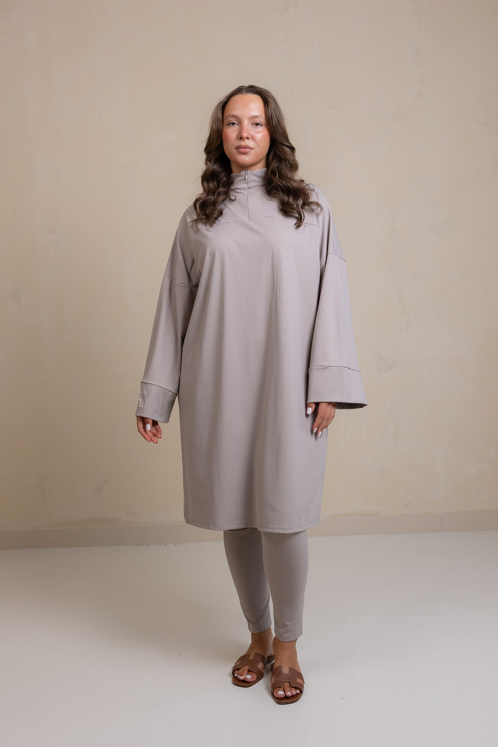 Élmere burkini misty taupe ko