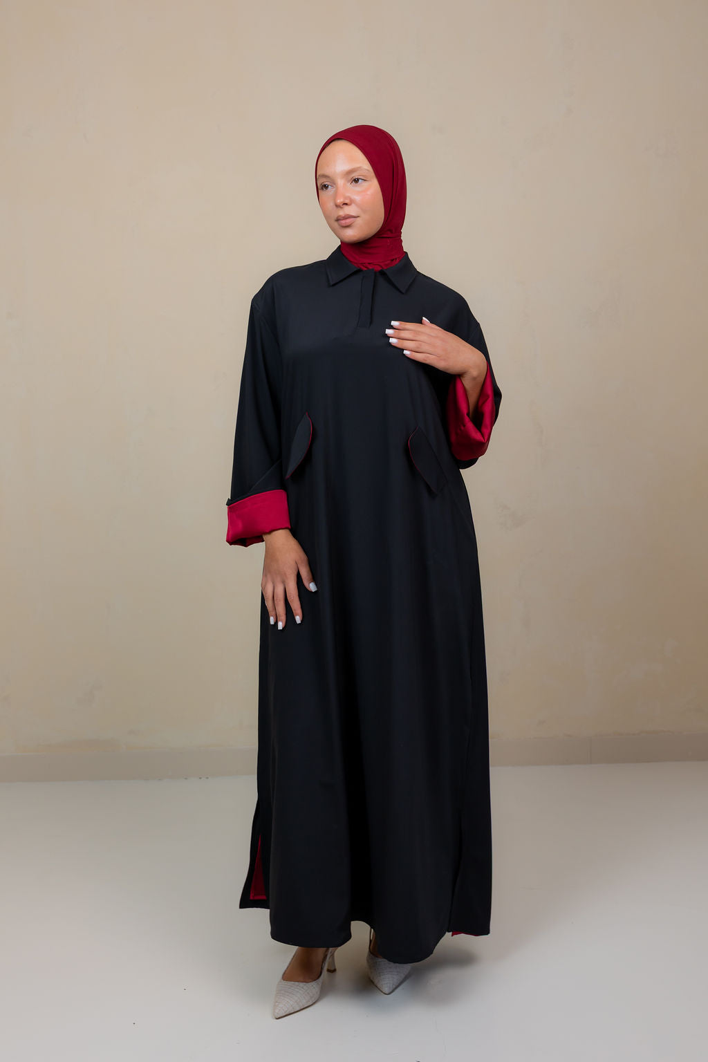 Nooréa dress black berry