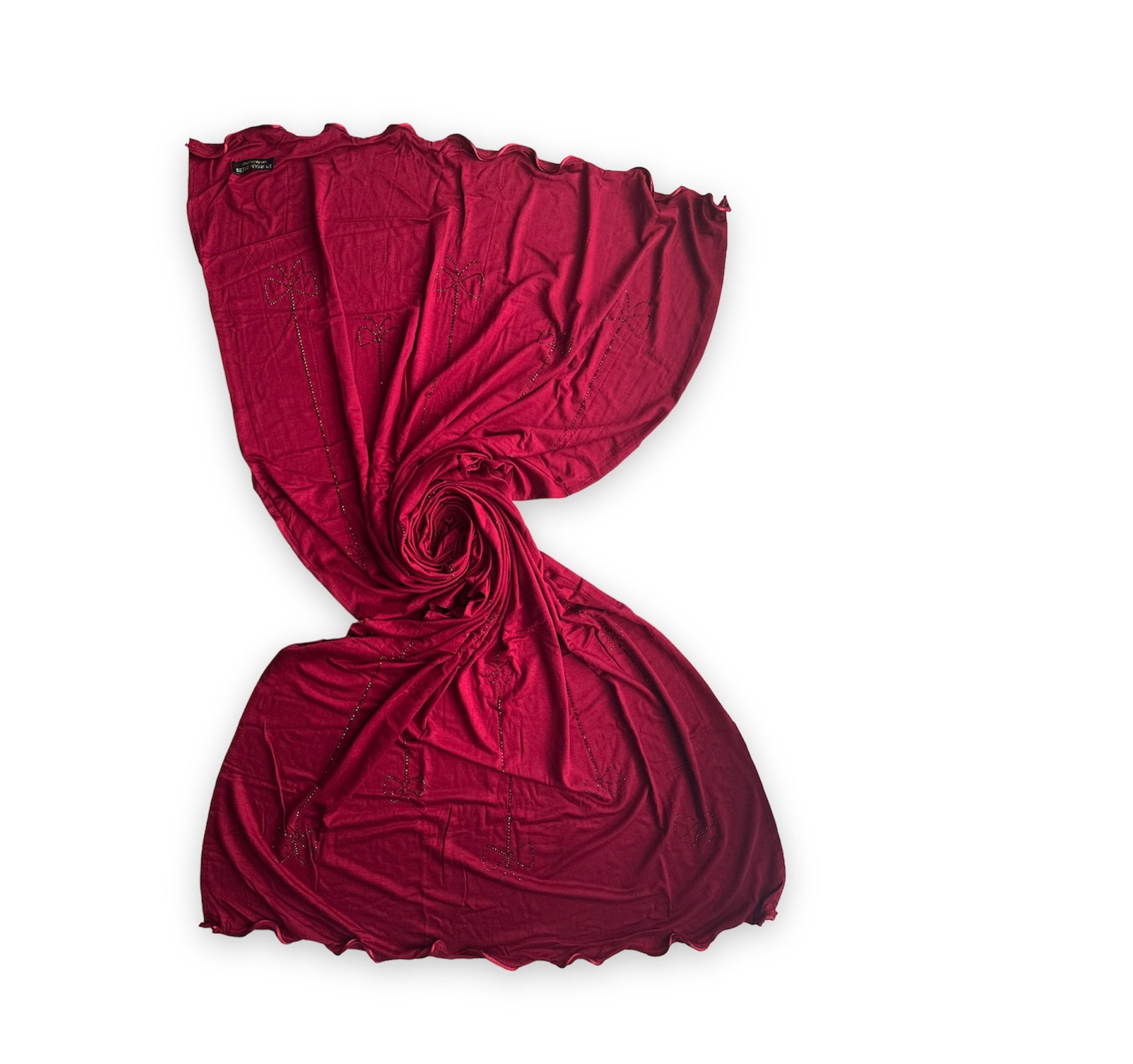 Rose red shiny