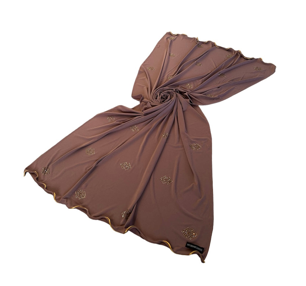 Tawny brown